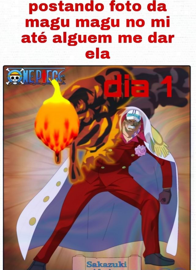 Magu Magu No Mi For Akainu GIF