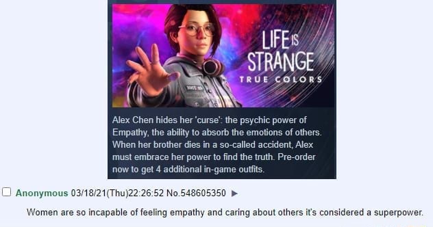 OPINION, REVIEW: 'Life Is Strange: True Colors' illustrates power of  empathy