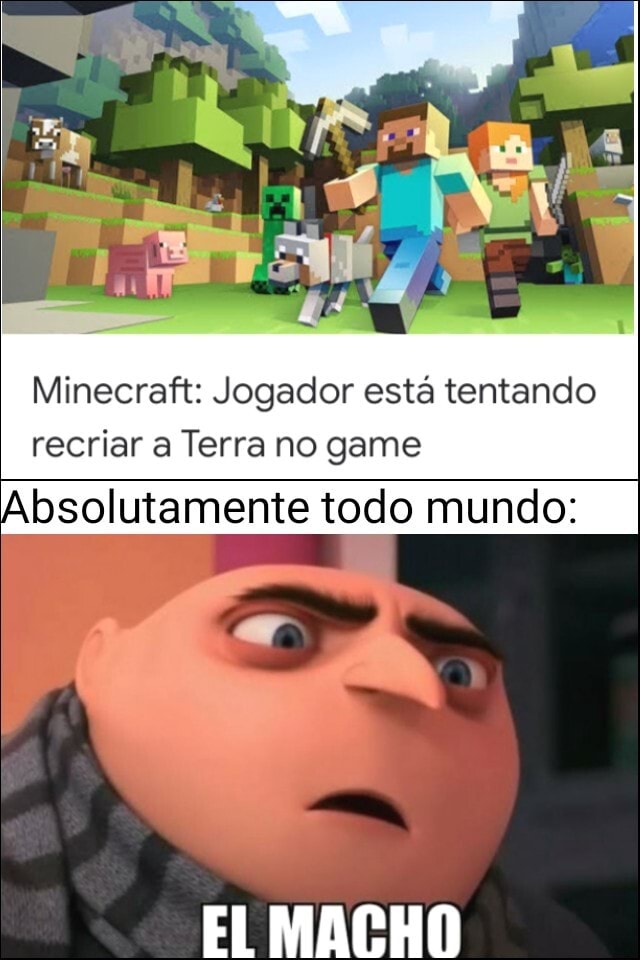 Minecraft: Jogador está tentando recriar o planeta Terra dentro do