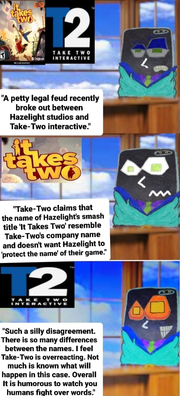 Hazelight forced to abandon It Takes Two copyright by Take-Two