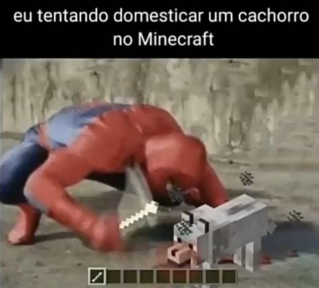 Entraram no meu Minecraft e calvaram minha casa Es Er - iFunny Brazil