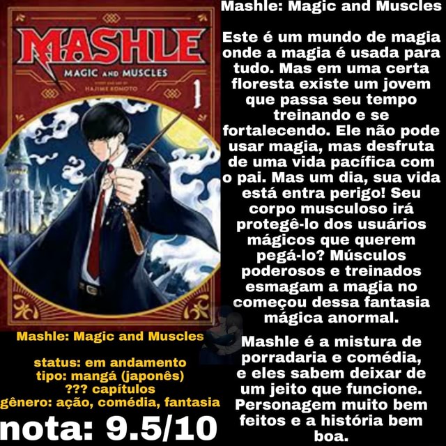 Lista de todos os personagens Mashle (Mashle: Magic & Muscles)