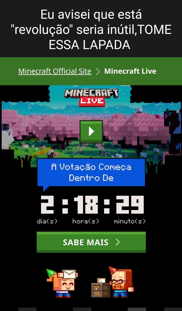 E SE O MINECRAFT FOSSE UM ANIME?? vip VEM OTAKUI! 6,8 mil visualizações 4  horas atrás - iFunny Brazil