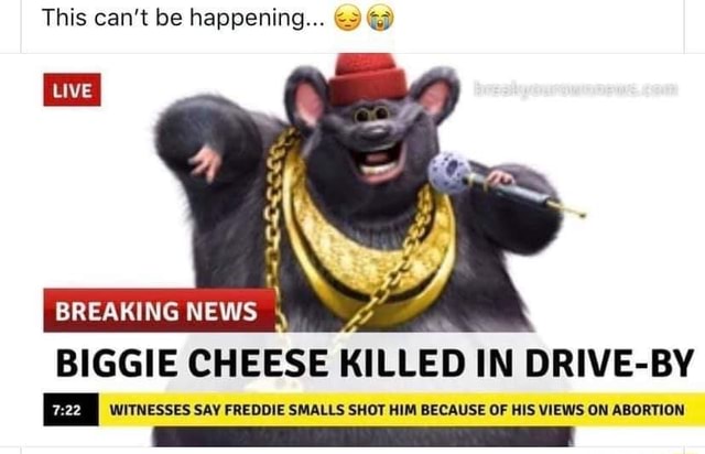 Biggie Cheese Mr. BoomBastic Offical Video (LIVE) on Make a GIF