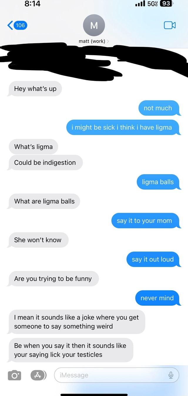 I think I figured out what's wrong with my eye I think I have ligna I LIGMA  BALLS! Delivered Ligma?! - iFunny Brazil