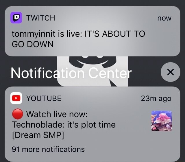 TOMMY'S LIVE WITH TECHNODAD ON TWITCH GOGOGO : r/Technoblade