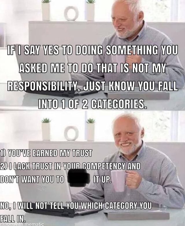 Say YES TO DOING SOMETHING YOU ASKED ME TO DO THAT IS NOT MY ...