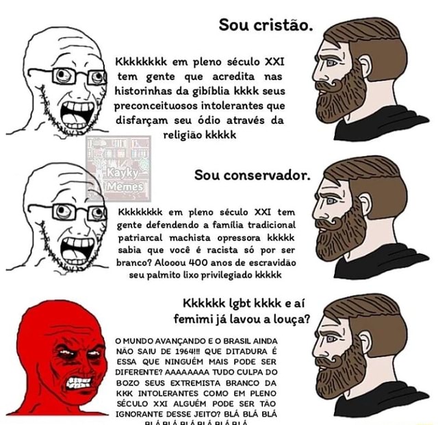 Crentes após verem um Meme de sua religião todos ter Pipoquir LORO HE  linguas SUS - iFunny Brazil