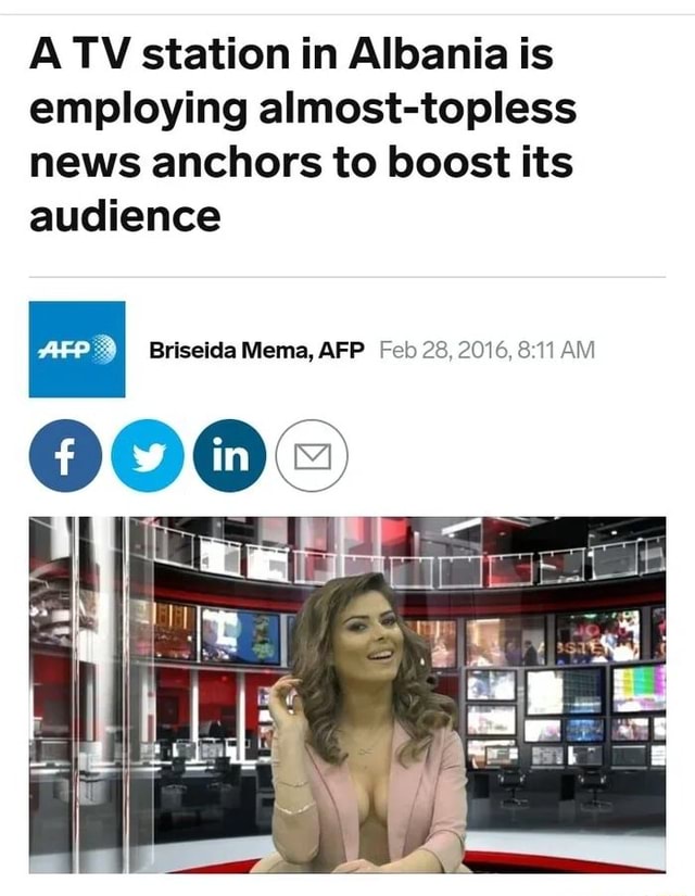 a-tv-station-in-albania-is-employing-almost-topless-news-anchors-to
