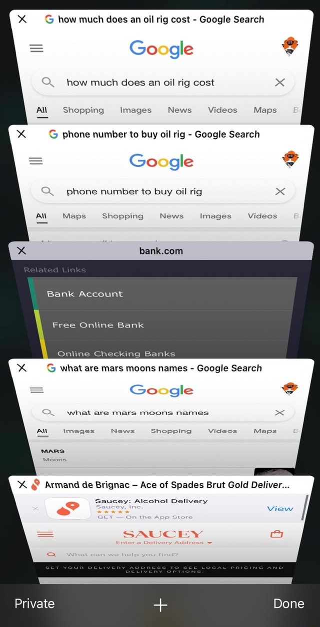 G how much does an oil rig cost Google Search Google how much does an