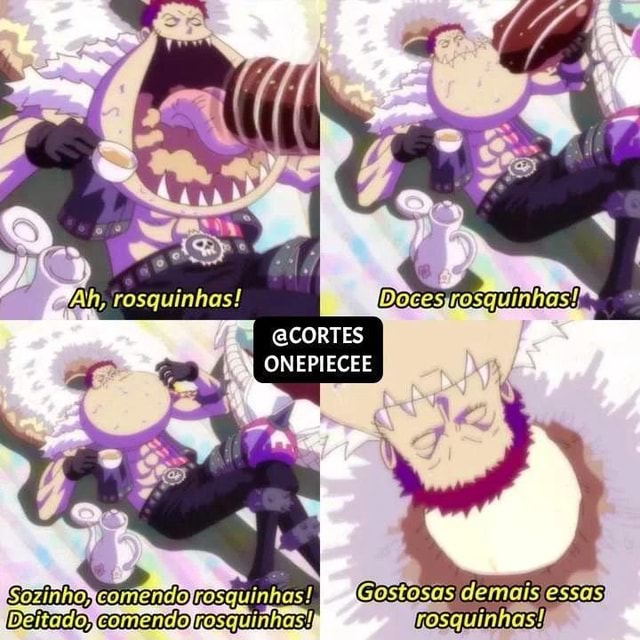 Todo Dia o - Todo Dia o Katakuri comendo rosquinha