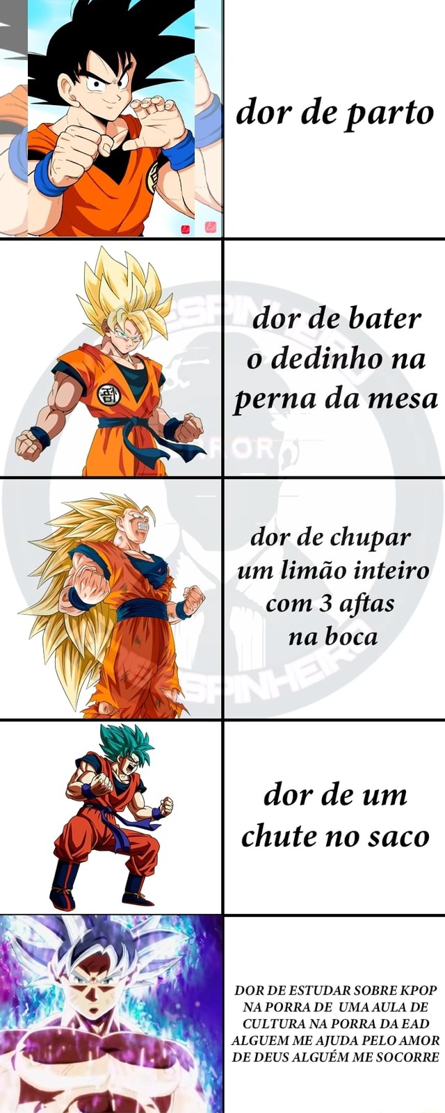 Dor de parto dor de bater o dedinho na perna da mesa dor de chupar um limão  inteiro com 3 aftas na boca dor de um chute no saco DOR DE ESTUDAR