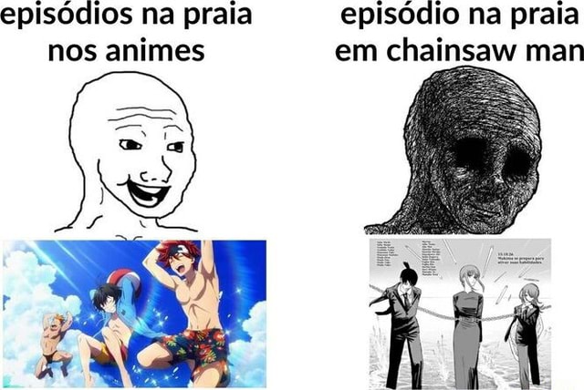 🇧🇷 Esse é o Episodio De Praia Mais Aguardado De Chainsaw Man 😳🤨 (Chainsaw  Man) 