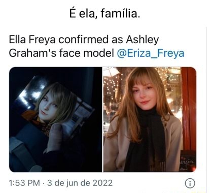 Ella Freya is the model and face behind Ashley Graham in the