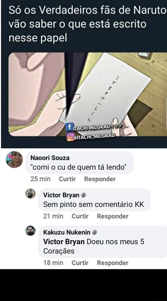 Só os Verdadeiros Fãs de Animes Vão Entender