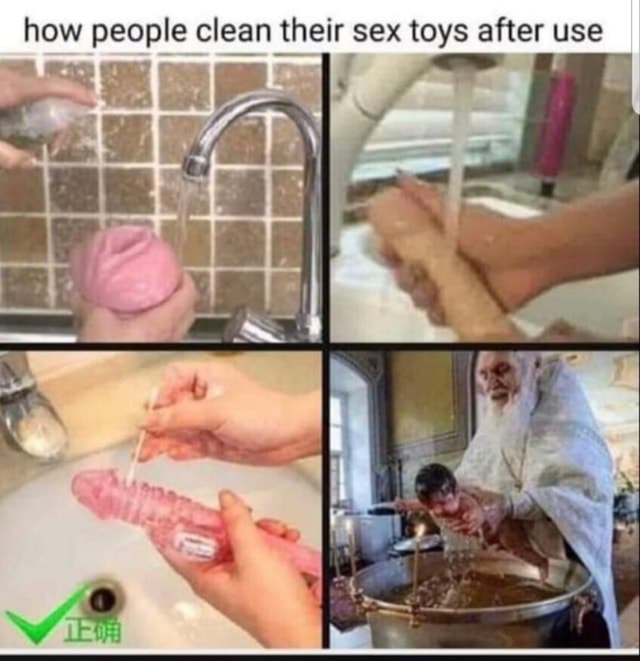 How people clean their sex toys after use iFunny Brazil