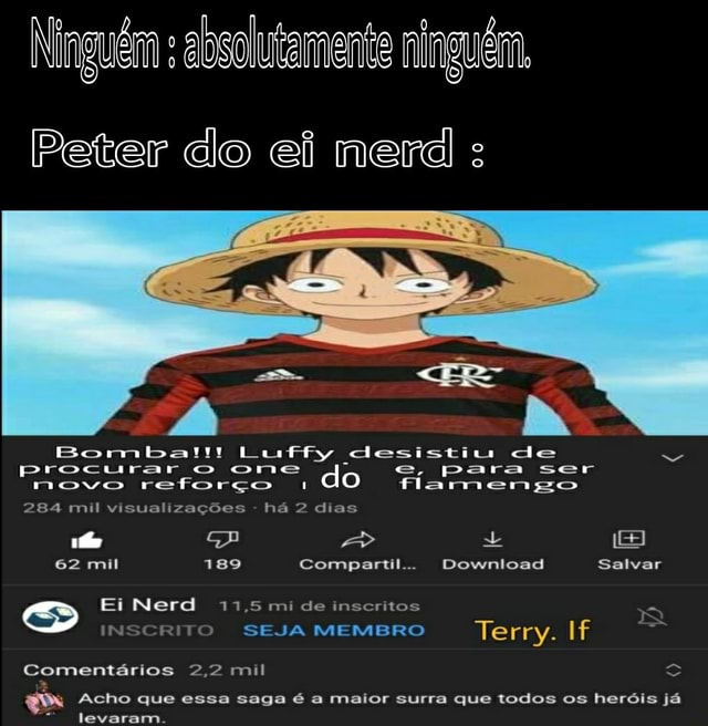 Como vencer o Luffy na porrada - Ei Nerd