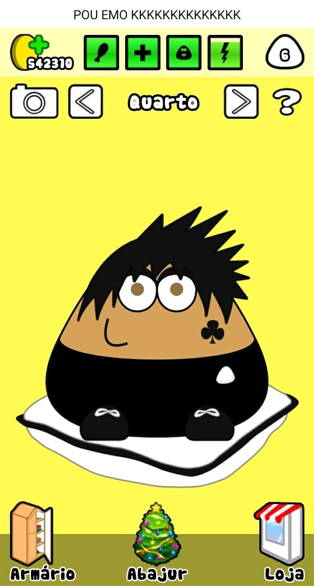 POU EMO KKKKKKKKKKKKKK (im [ES Coja - iFunny Brazil