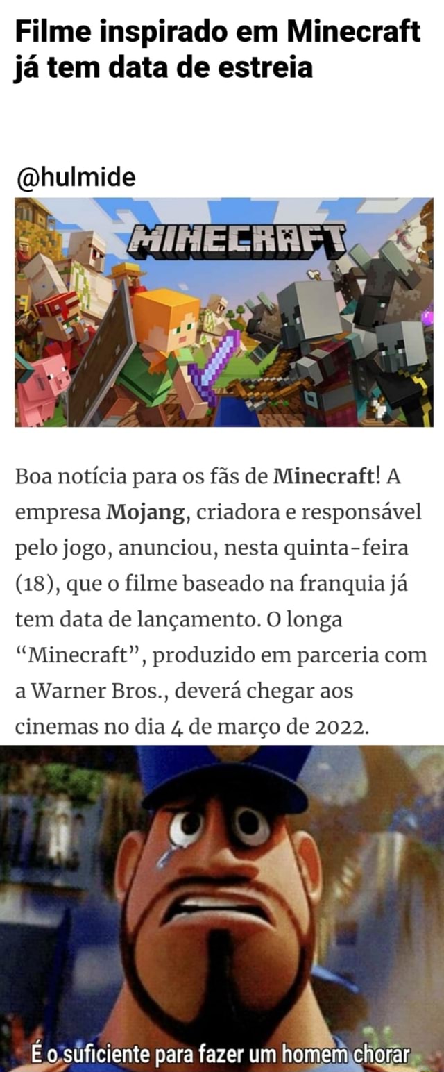 Jogo de Quinta-feira: Minecraft