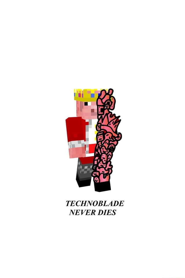 Technoblade Never Dies - Death | Poster