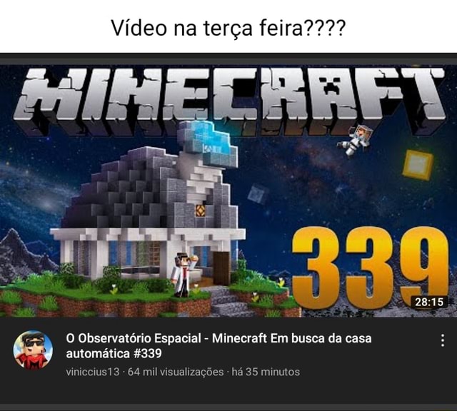 Amo É CASA AUTOMÁTICA na CÓPIA do MB MINECRAFT no CLICK JOGOS EI MINE 35  mil visualizações há 40 minutos - iFunny Brazil