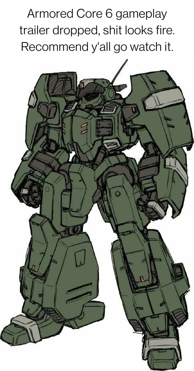 New Armored Core 6 plamo just dropped guys : r/armoredcore