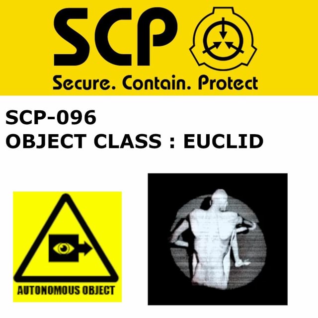 LT Objeto: Euclideo Procedimentos Especiais de Contengao: SCP-096 deve ser  mantido em sua cela, em