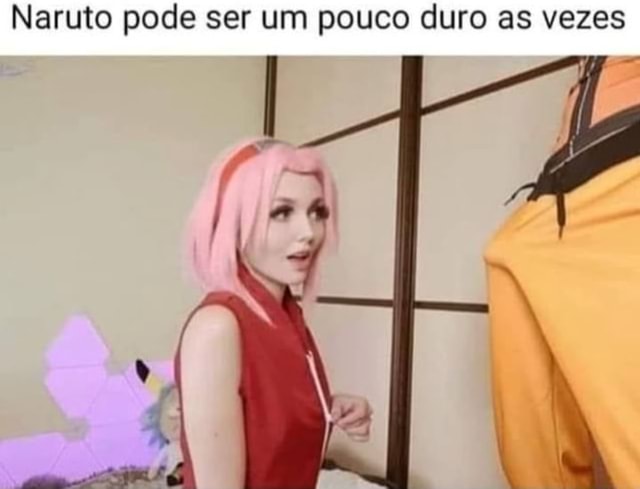 O Naruto pode ser um pouco duro as vezes - Meme by jcury :) Memedroid