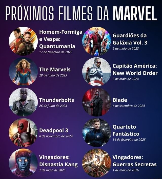 Além de Homem-Formiga, Marvel deve lançar outros 8 filmes e séries em 2023;  confira o calendário completo da Fase 5 do MCU - Seu Dinheiro