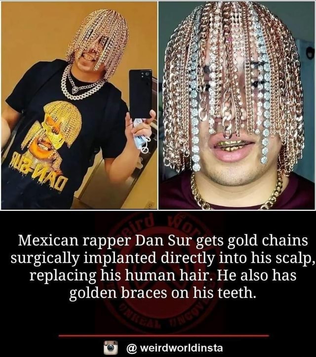 Lil pump hot sale chain fake