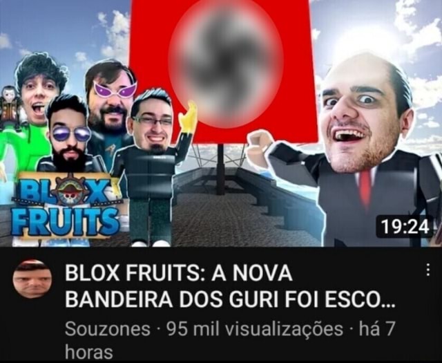 SOUZONES VIROU UMA ROSQUINHA NO BLOX FRUITS 