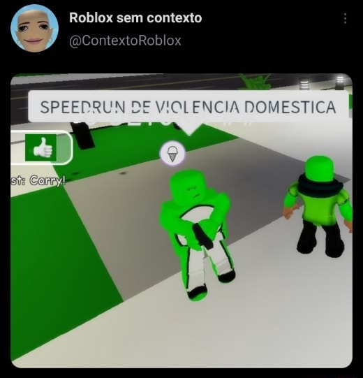 Roblox sem contexto on X:  / X