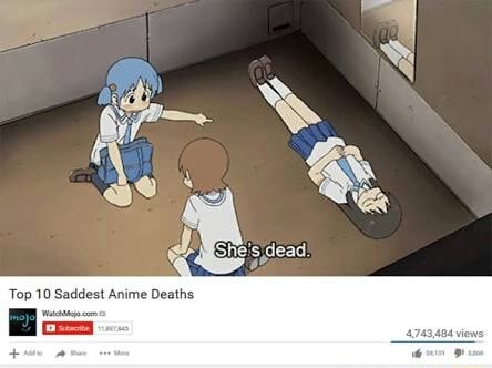 The Saddest Deaths In Anime