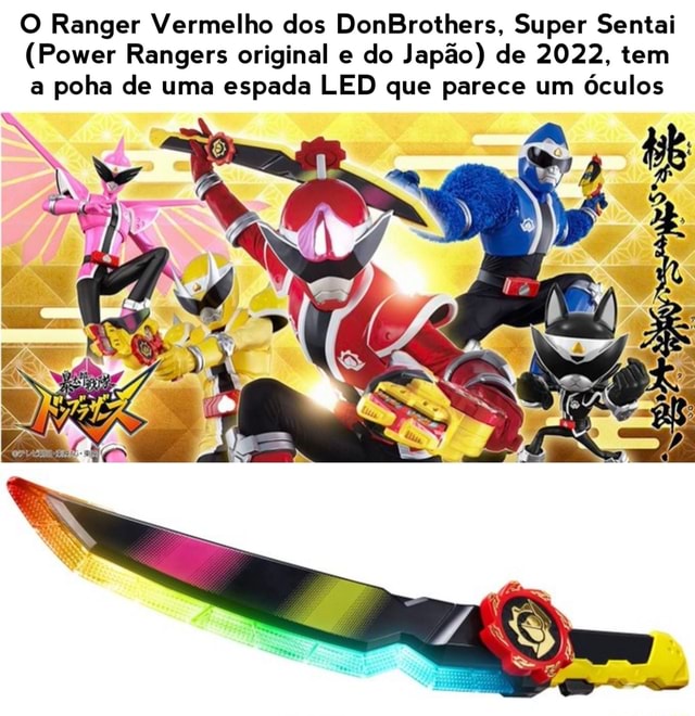 O Ranger Vermelho dos DonBrothers, Super Sentai (Power Rangers original ...