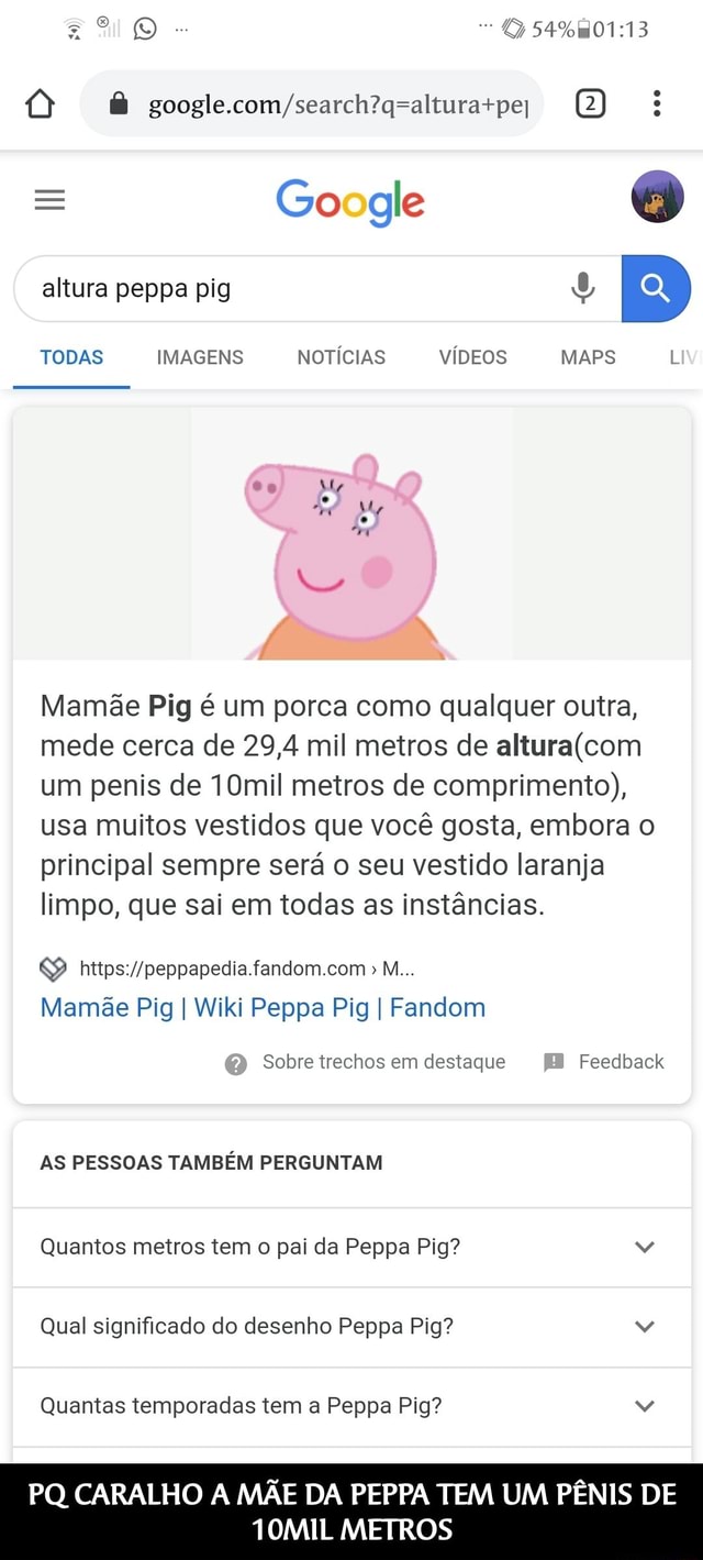 MBL quer censurar Peppa Pig por ela parecer um pênis