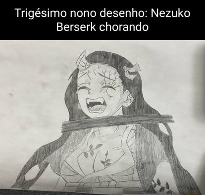 Desenhos de Kamado Nezuko - Como desenhar Kamado Nezuko passo a passo