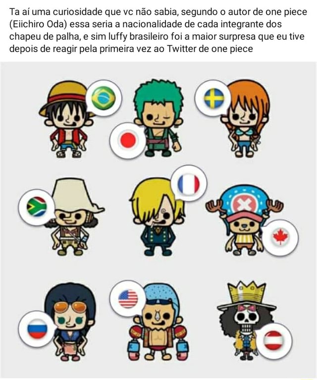 One Piece: Você sabia que Luffy é brasileiro?