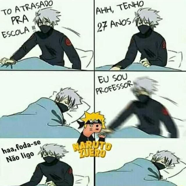 Saudades que eu tava de ver Naruto correndo atrás de ema - iFunny Brazil