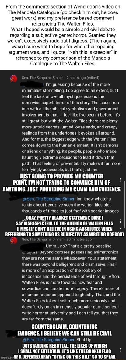 The Walten Files is better than FNAF 