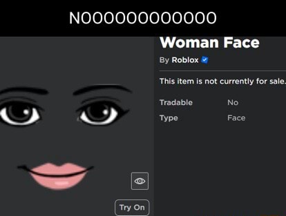 Man Face By Roblox Price Free Tradable No Type Face - iFunny Brazil