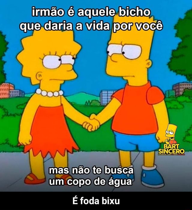 Bart viu as coisas que fazes de madrugada ele está triste com você - iFunny  Brazil