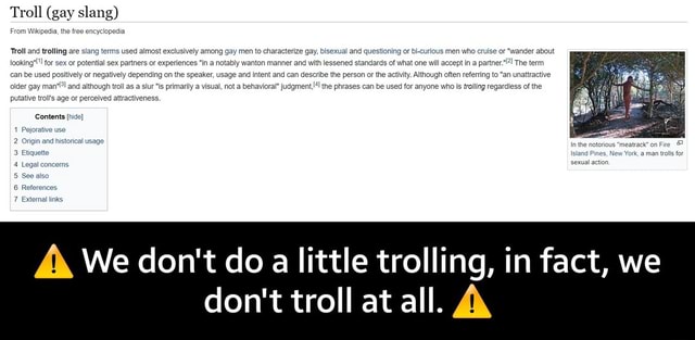 Troll (slang) - Wikipedia