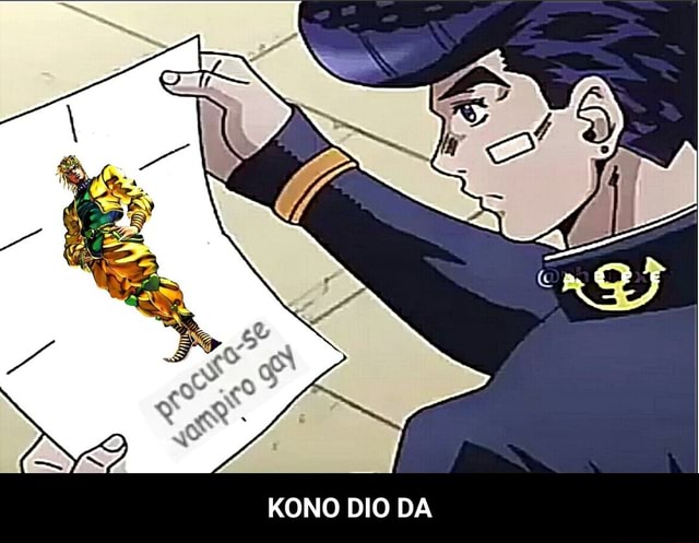 KONO DIO DA - Meme by XxTheSentryxX :) Memedroid