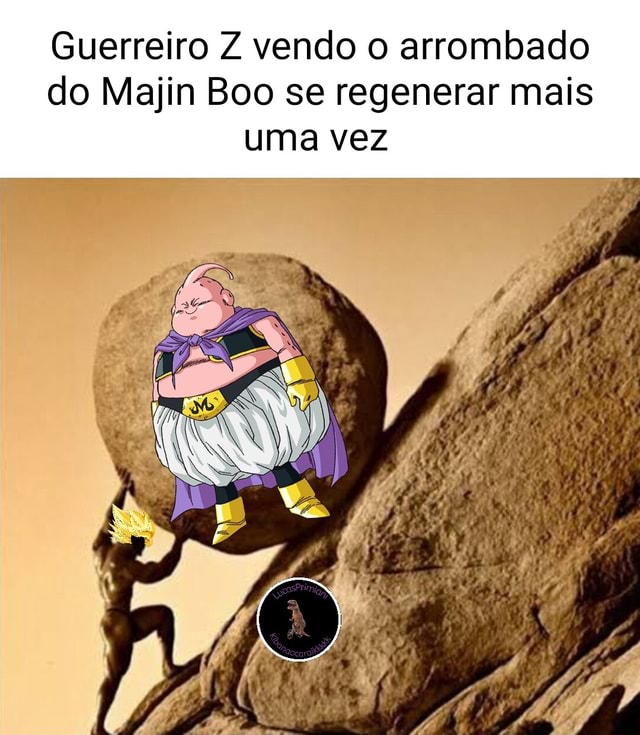 Majin boo magro ta voando - Futebol é Arte, Visitar Ousadia Faz Parte -  iFunny Brazil