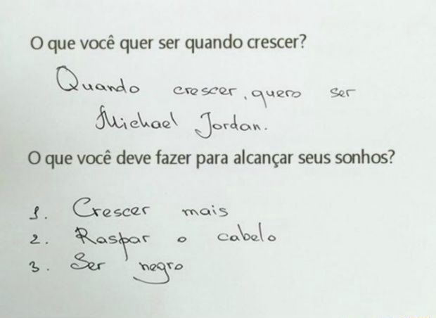 O Que Você Quer Ser Quando Crescer?