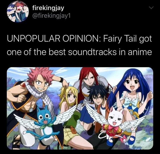 Unpopular Opinion: Fairy Tail