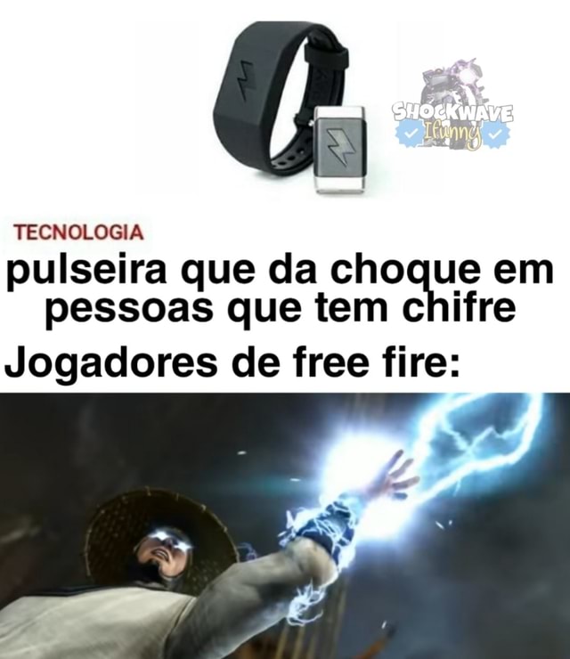 Pulseira do Free Fire em Oferta