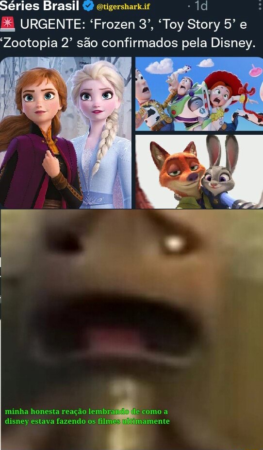 Frozen 3, Toy Story 5 e Zootopia 2 são confirmados pela Disney em 2023