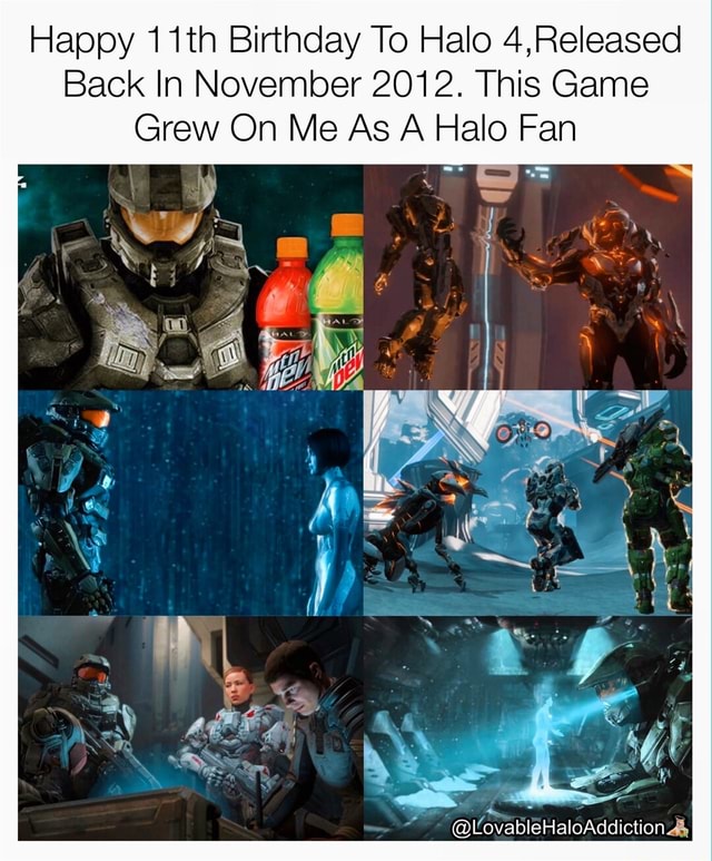 Happy 11th Birthday Halo 4! : r/halo