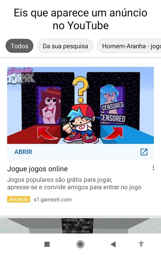 ABRIR Jogue jogos online Jogos populares são grátis para jogar, apresse-se  e convide amigos para entrar no jogo gamez6 com - iFunny Brazil